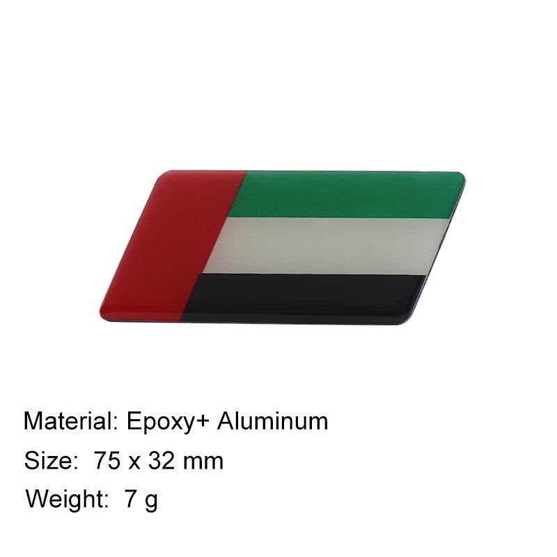 Premium United Arab Emirates National Flag for Laptop Wall car Engine Hood Fender trunk Tail Rear Decal Emblem Badge Sticker