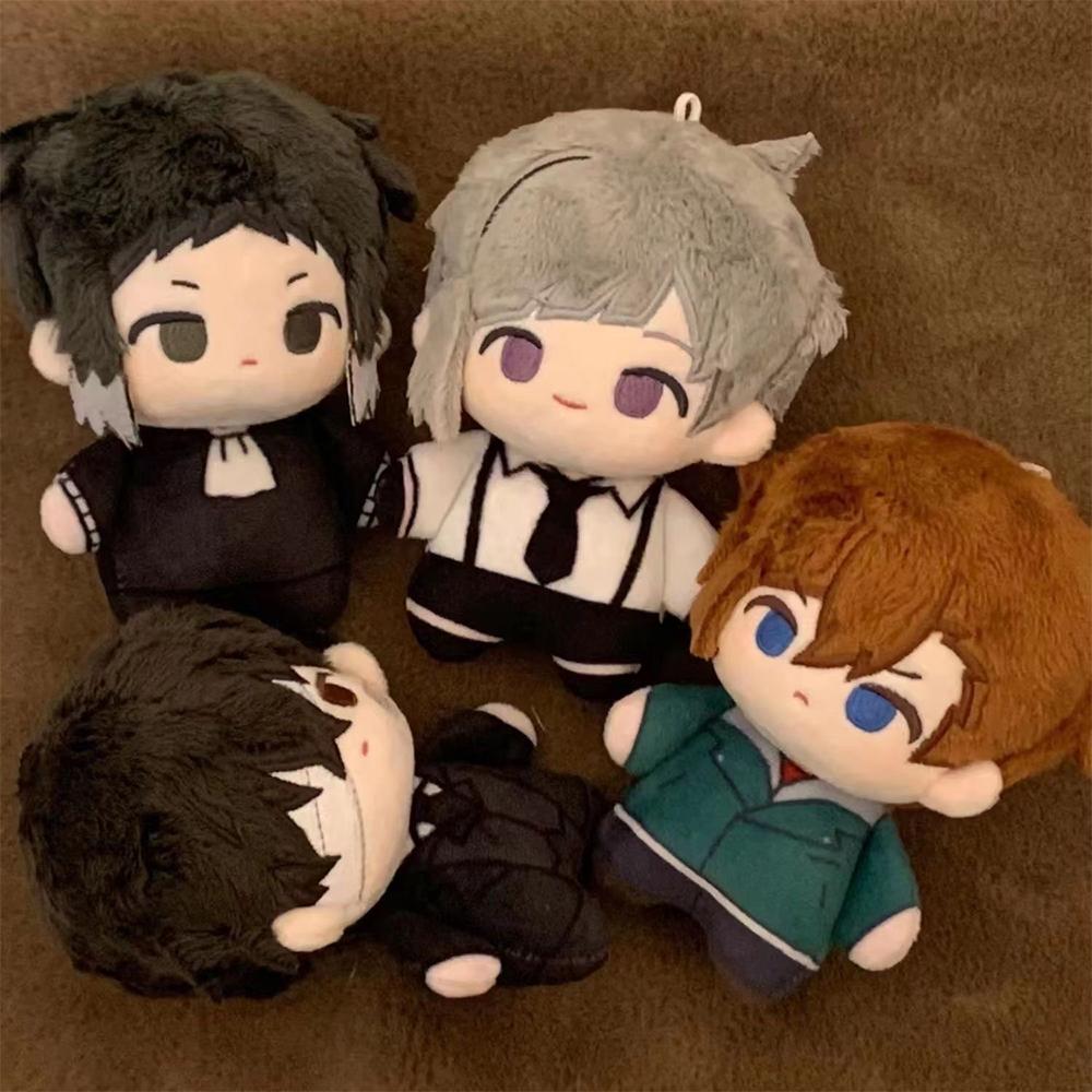 BSD Anime Plüschtier Dazai Osamu Figur Seesternkörper Plüschtiere Niedlich Nakajima Atsushi Ranpo Edogawa Plüschpuppe Geschenk Kinderspielzeug 12CM