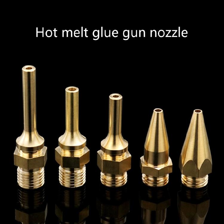 Spring Assisted Fine Nozzle Tip Adhesive Guns Attachment Leak Resistant Design Perfect For Detailed Crafting And Repairs