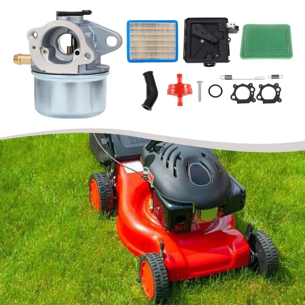 Rasenmäher-Vergaserteile kompatibel mit den Modellen 799868 497314 497347 497410 497586 498170 beinhaltet Luftfilter und Federn