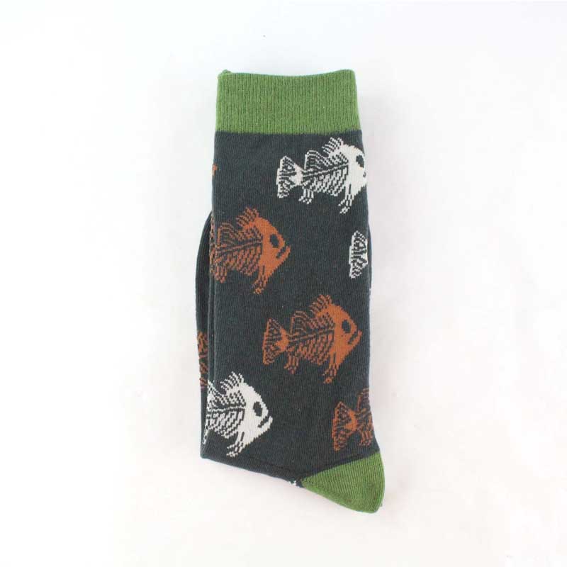 1 Paar Dropshipping Herren Baumwollsocken lustige lange Socken kreative Tier-Cartoon Bunte Socken für Hochzeitsgeschenksocken