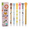 0,5 mm Sletbar Gelpen 6 stk./Sæt Skrivepen Nem Korrektion Hjælp til at Reducere Papirspild og Fejl til Skolekontorbrug
