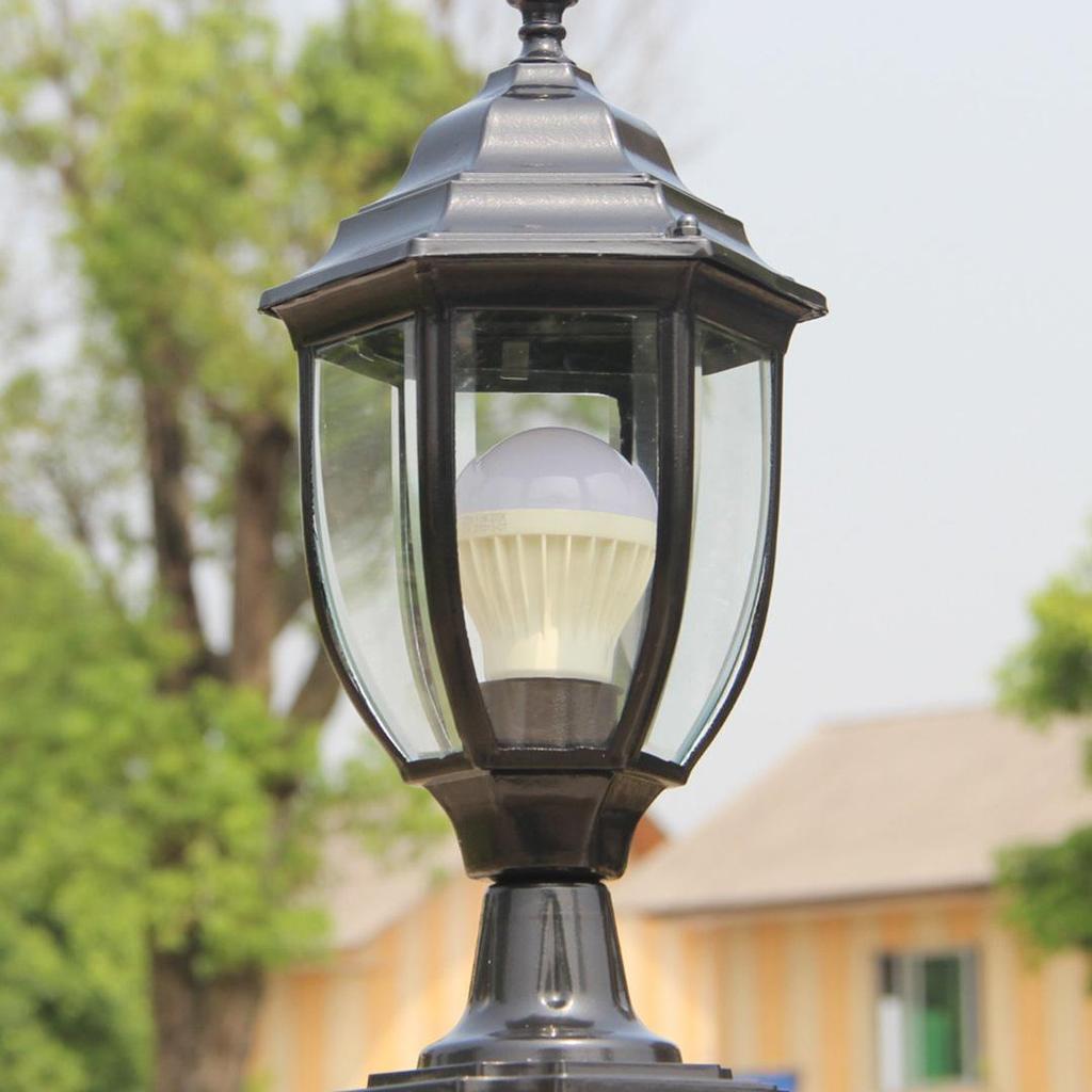 Waterproof Outdoor Pillar Wall Light for Garden, Courtyard, Villa Gates, and Landscape