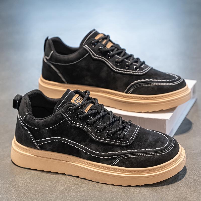 Non-Slip Casual Sneakers for Outdoor Trailing Trekking Walking Skateboard Shoes Men's Lightweight Comfortable Work Shoes