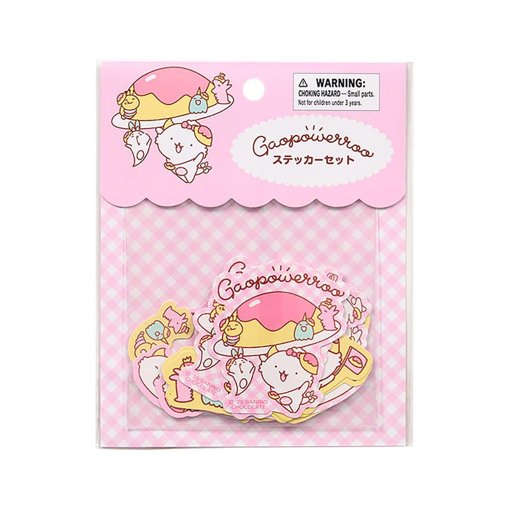 Sanrio Sticker Set Gaopawaru Paper Stickers for Ages 3 and 321516 (Omurice) Up, Stationery,