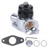 Double Port Turbos Blow Off Valves Metal for Vehicles Turbos Modification, Valves Pack with Trumpet Outlet and Installation Hardwares