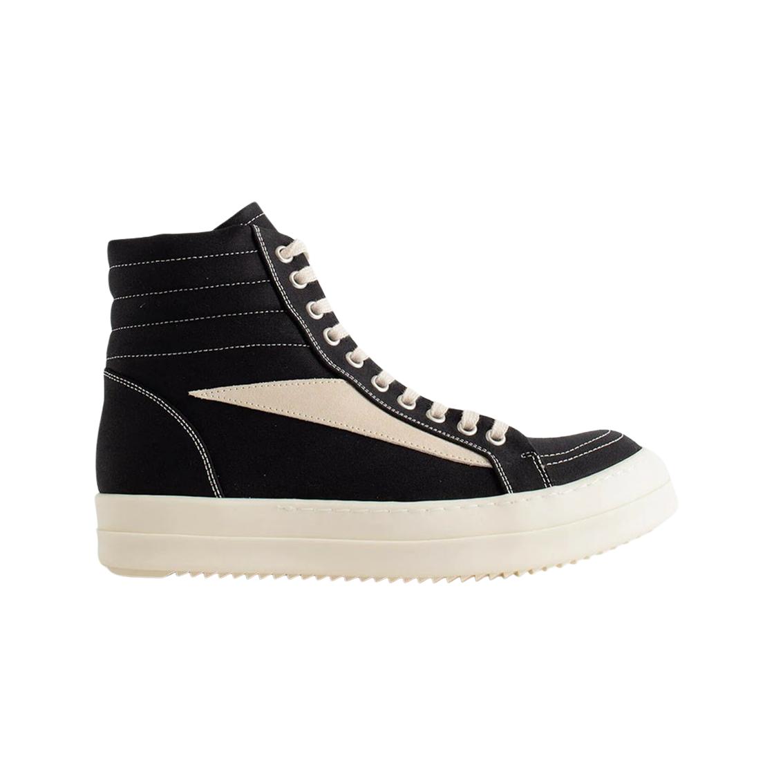 

Кеды Rick Owens Lido Dark Shadow Vintage High Черный Молочный EU 43.5