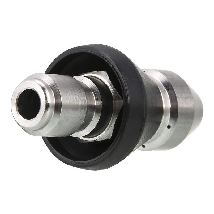 1/4'' Quick Insertion Pipe Dredging Cleaning Nozzle Front 1 Rear 6 Nozzle Washer