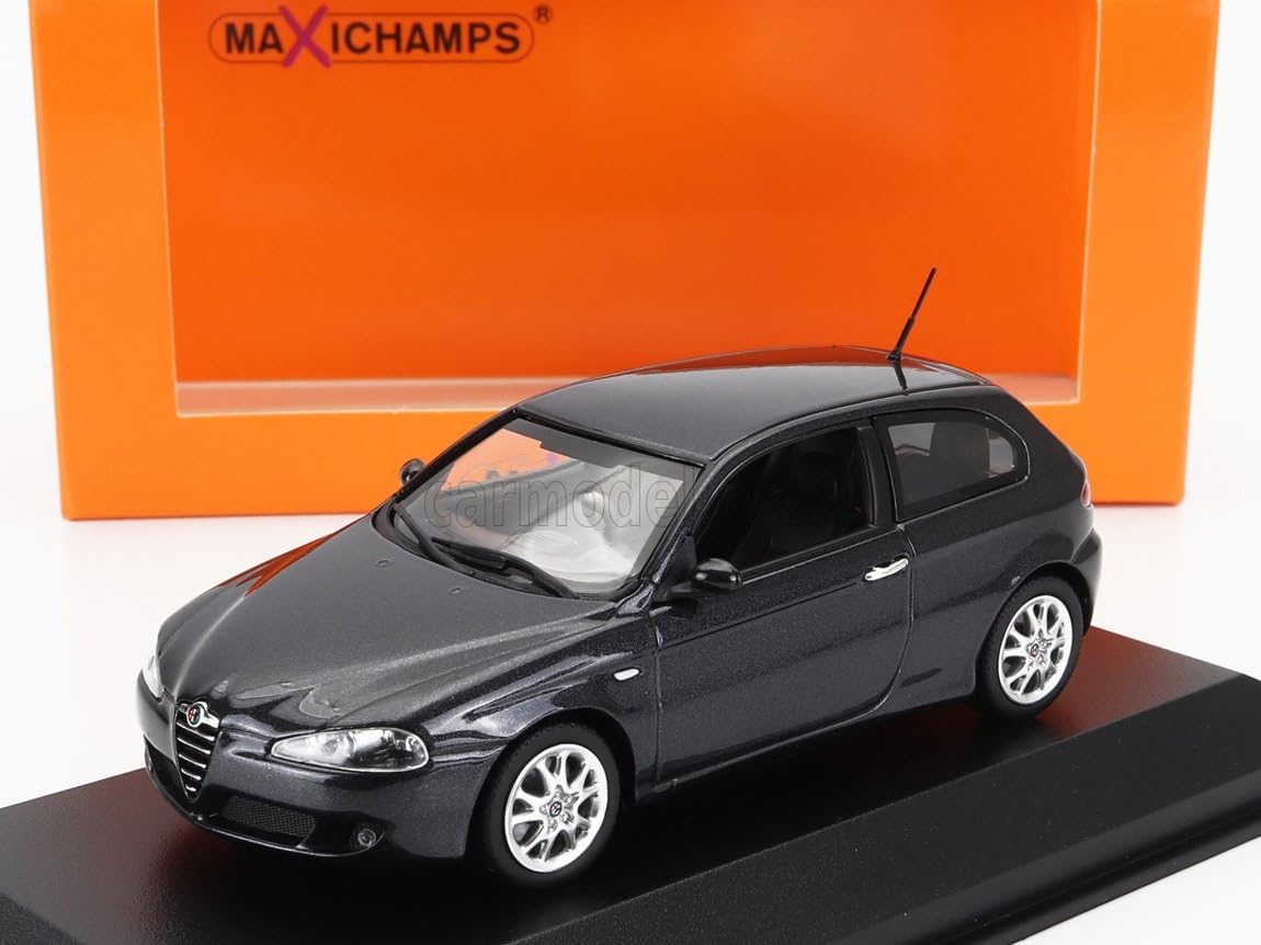 

Mini Champs Alfa Romeo 1/43 Scale Model Car ALFA ROMEO 147 2005 (Black) чёрный