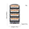 New Ultra-Thin Five-Layer Stainless Steel Double-Sided Razor Head Replacement