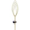 Lanterne solaire - GARDEN ID Épi Doré - Ø11 h81 cm - Autonomie 6-8h - Bouton on/off - Pile AAA rechargeable.