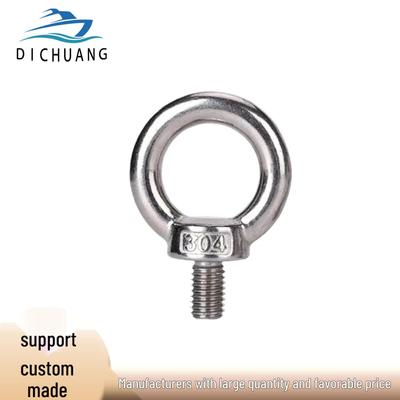 304 Stainless Steel Marine & Industrial Eye Bolt Screw