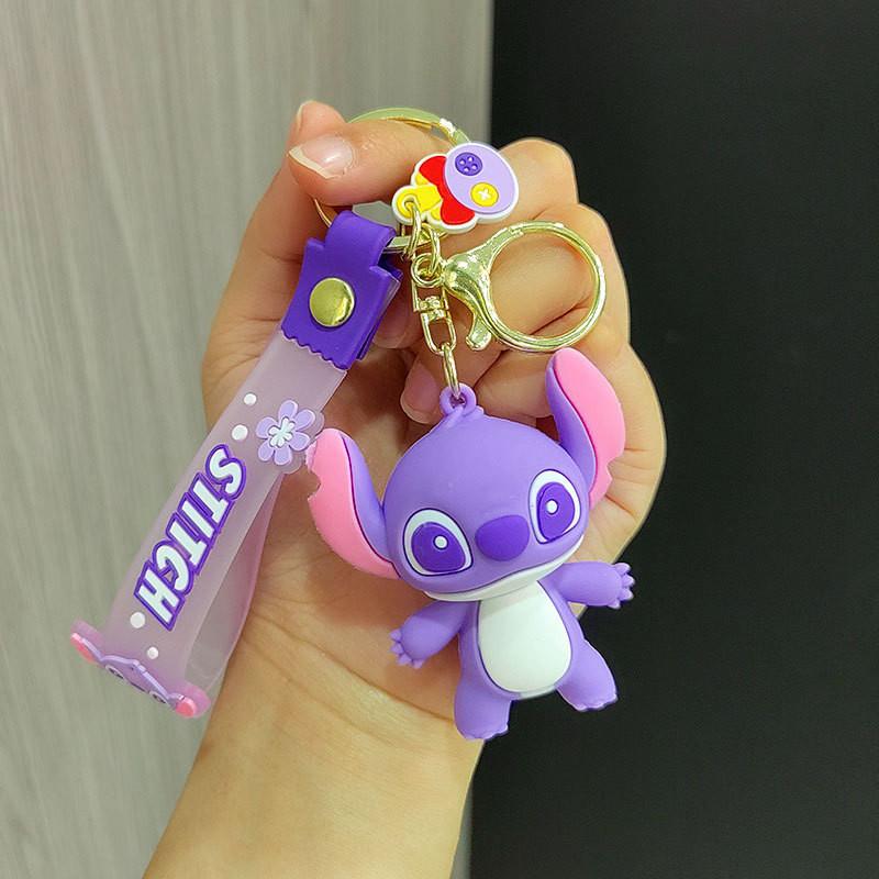 Colorful Silicone Stitch Keychain Accessory Perfect Cute Gift For All Occasions