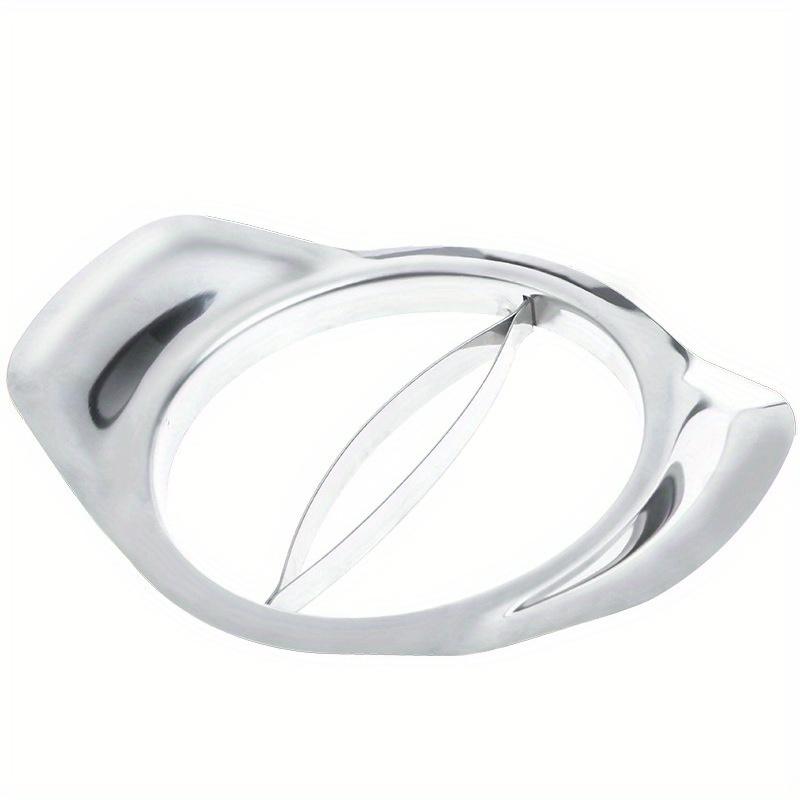 

Mango Slicer and Peeler Set - Stainless Steel Mango Slicer and Cutter Take the core remover - The perfect kitchen gadget Used for cutting серебряный