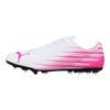 Puma Attacanto 2 Fashion Comode Resistenti Traspiranti Scarpe da Calcio Unisex Scarpe da Calcio Rosa Bianco 109010-05