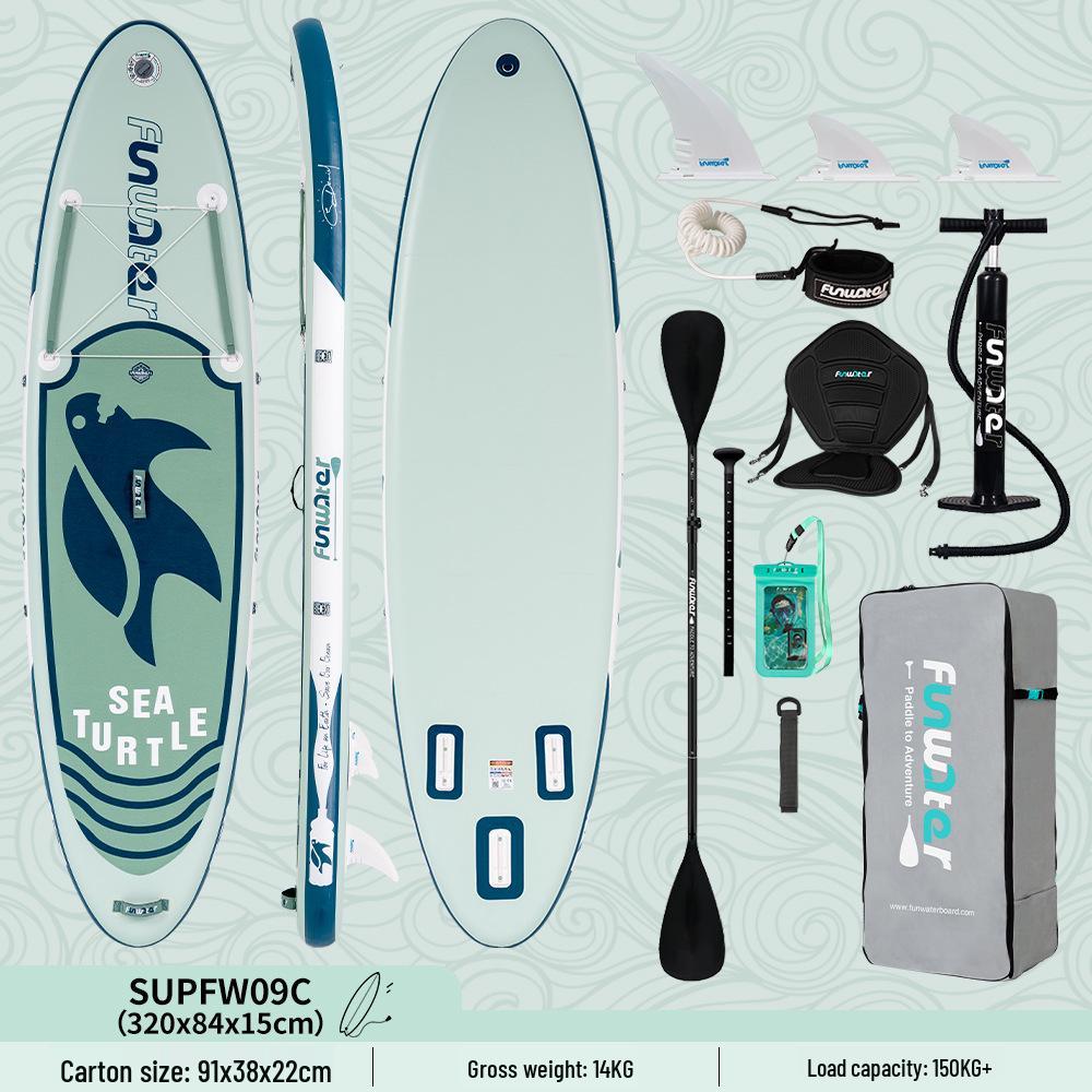 New Inflatable Paddleboard - Professional SUP Stand-Up Surfboard, Available as Single Purchase