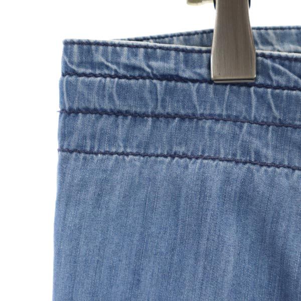 Marni Made In Italy Chambray Denim Shorts W24 Blue Women Used