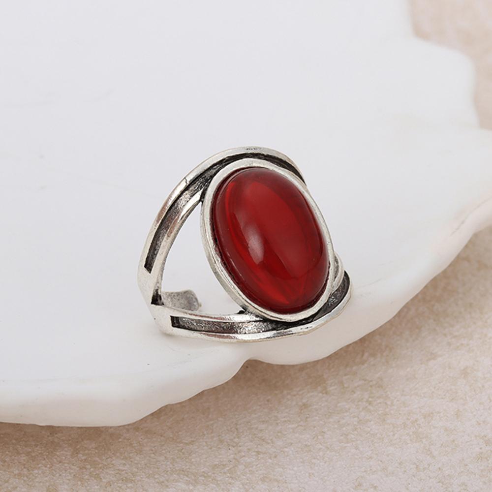 2024 NEW Elegant Vintage Big Stone Rings for women men Vintage Sculpture Flower Finger Rings