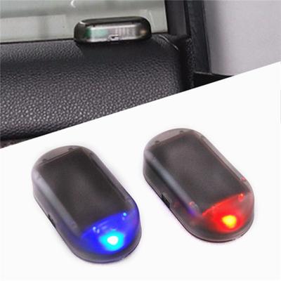 Car Fake Solar Power Alarm Lamp Security System Warning Theft Flash Blinking Caution LED Light Unive ADM