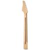 6-String Matte Maple Electric Guitar Neck with 22 Frets, Rosewood Fingerboard, and Bone Nut.