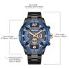 MEGIR Fashion Men's Watches Waterproof Stainless Steel Business Casual Wristwatch with Chronograph Male Clock Reloj Hombre 2221