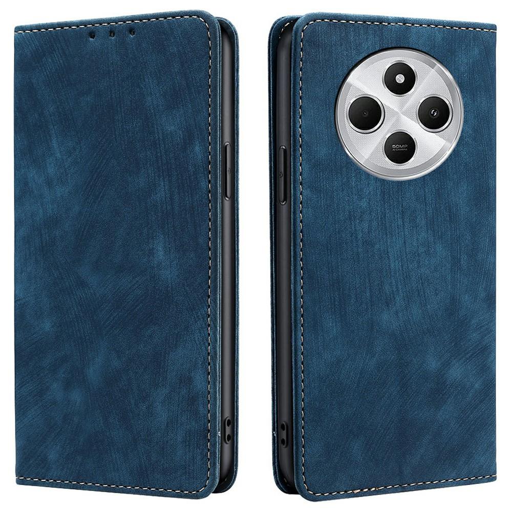 Phone Case For Xiaomi Redmi 14C 4G/14R 5G/A4 5G/Poco C75 4G RFID Blocking Wallet Leather Cover