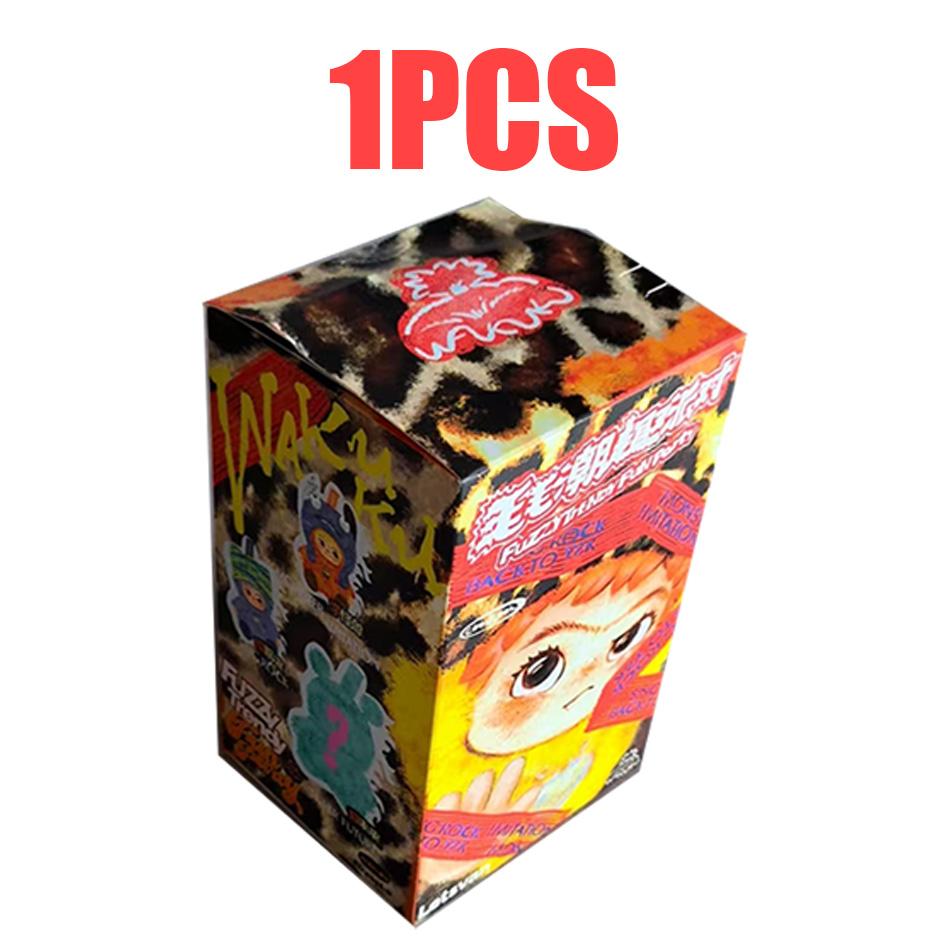 Genuine Letsvan Wakuku Mysterious Blind Box Fuzzy Trendy Fun Party Plush Collection Kid Toy Kawaii Figurine Doll Surprise Gift