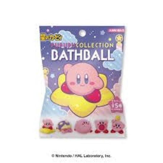 Set of 4 Kirby Bath Balls from the PUPUPU Featuring Scented Bath Bath Carbonated Bath Bath SK Includes a Character Toothbrush for Kids and Moms