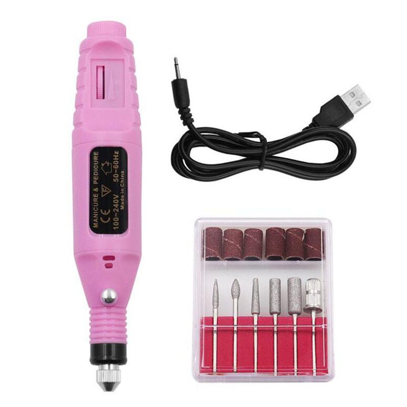 USB Mini Electric Grinding Variable Speed Rotary Tool Kit Drill Bit Engraving Pen for Milling and Polishing Tools