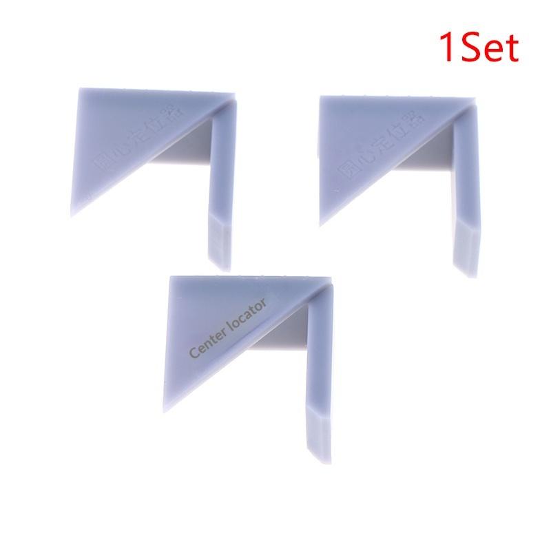 

1Set Model Center Locator Round Rod Center Drilling Positioning Tool For 1-10mm Diameter Rod For Model Customization