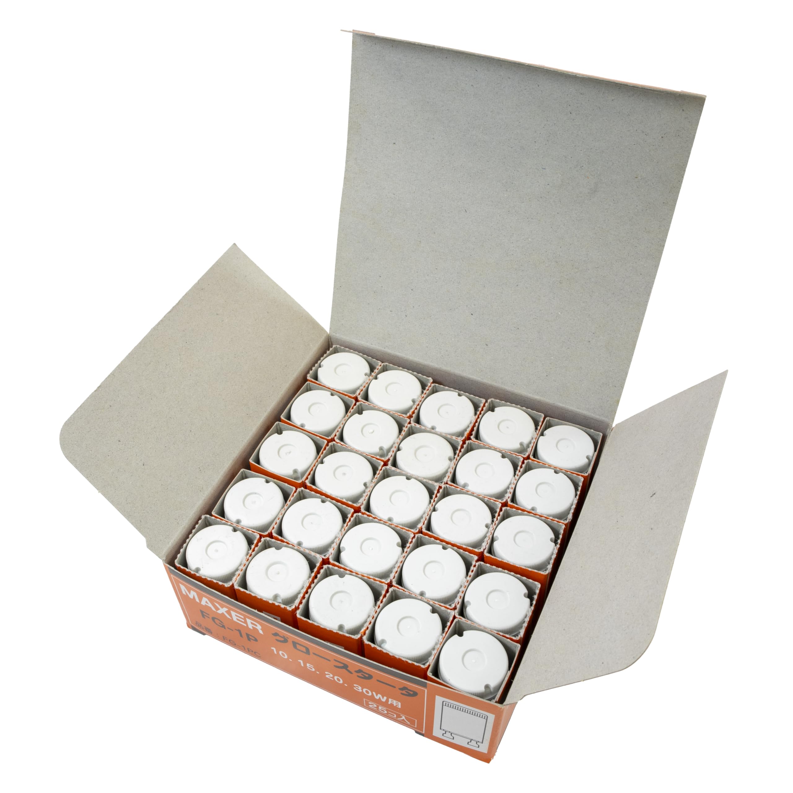 

Maxar Electric Glow Bulbs, P-Type, FG-1P, 25 pieces, 10, 15, 20, 30W, P21 Base (2-prong), Simple Packaging, For Commercial Use and Stockpiling