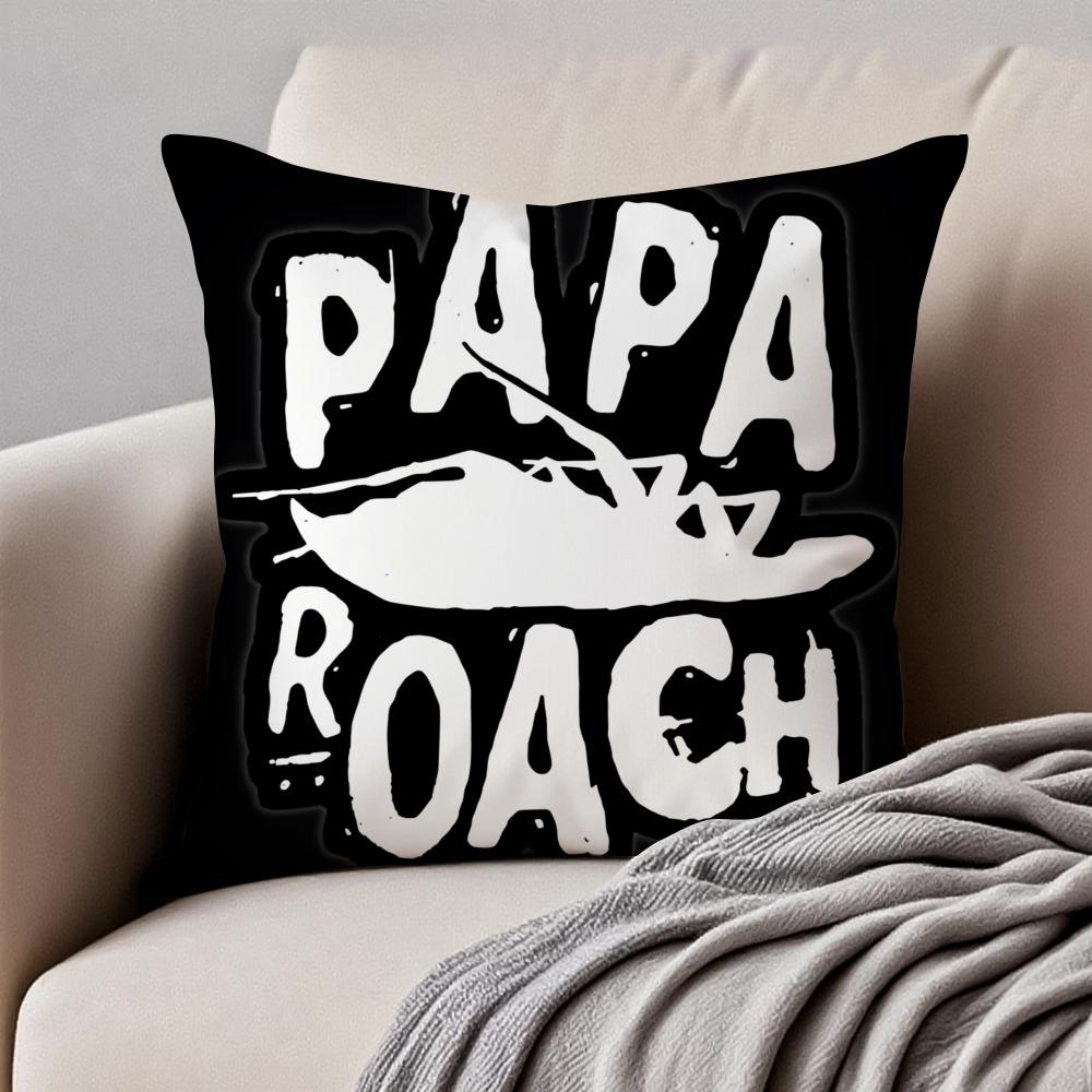 Classic PPapaS RRoach Cushion Cover Pillowcase Antidustmite Invisible Zipper Short Plush Sofa Cushion