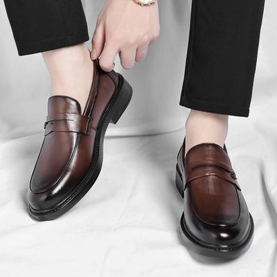 Mode Herren Hochzeitsparty Ballerinas 2024 Allround Casual Business Schuhe Leder Herrenschuhe Neue Kleiderschuhe Slipper Büro Formelle Schuhe