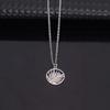 2026 Fashion Wheat Ear Stainless Steel Pendant Necklace for Women - Simple Clavicle Chain