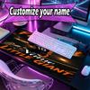 Mousepad Personalizado com Nome e Padrão Haikyu, Tapete de Mesa para Laptop PC, Tapete Decorativo de Mesa para Teclado de Casa Presente