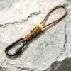 Braided Rope Water Bottle Lanyard Zinc Zinc Alloy Carabiner Hook Essential Key Chain Lanyard  Mountaineering
