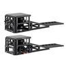 Air Portable Car Lifts 2PCS, 5 Ton Capacity, 320 Mm Max Height, Pneumatic Ramp Jacks with Airbags, Wheel Chocks, Extension Ramps, Heightened Columns,
