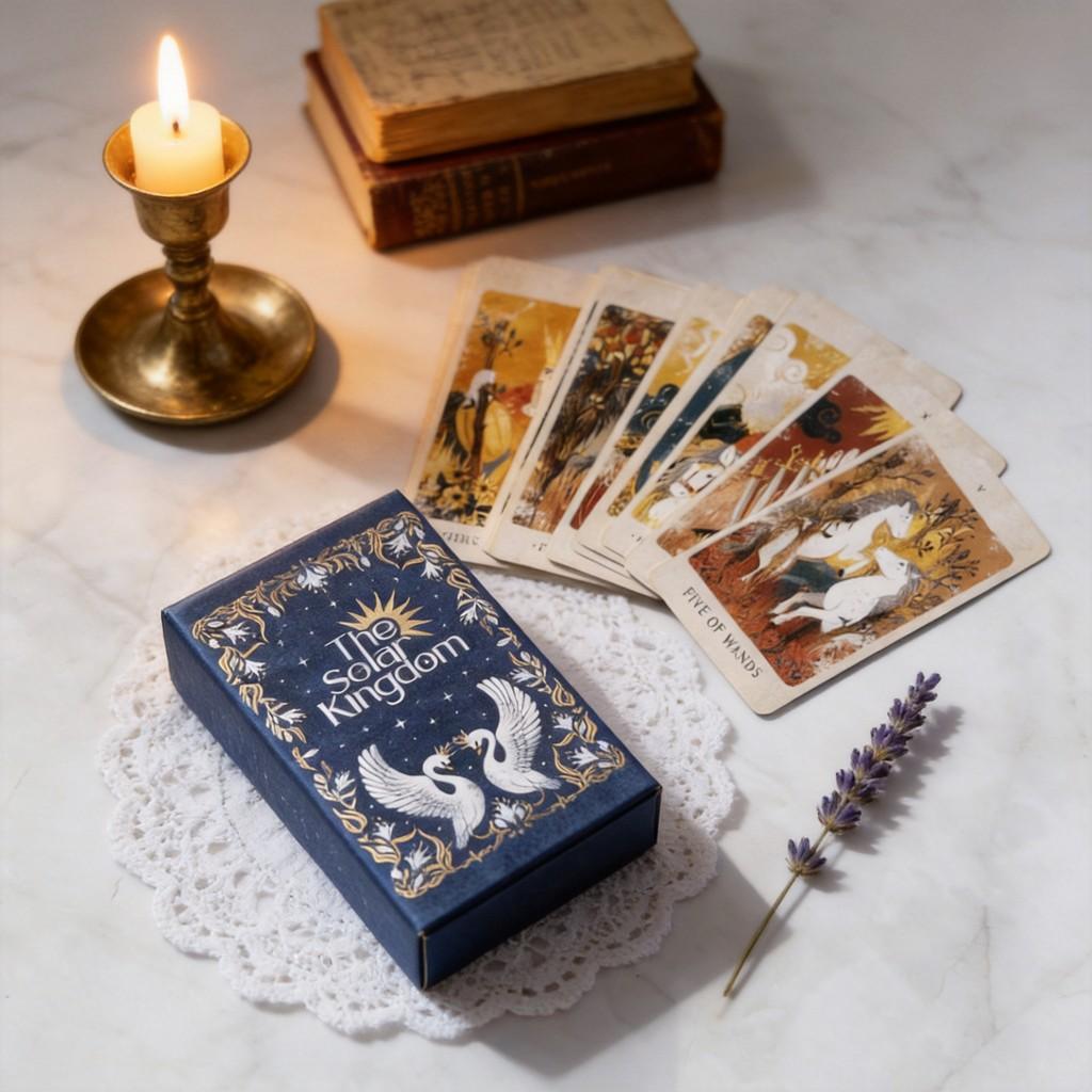 Wette Kingdom Vintage Tower Card Game With Special 78 Card Set For Family Fun And Brain Boosting