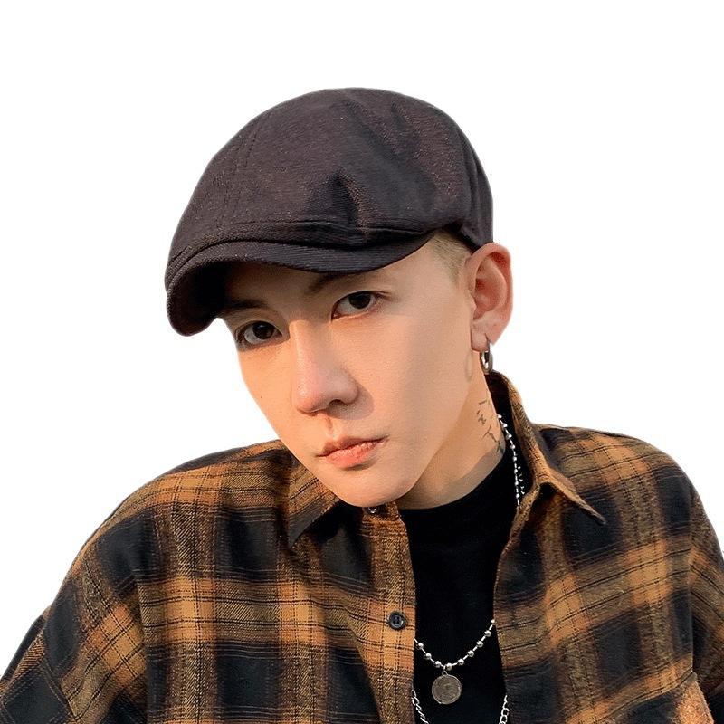 

Кепка NEWSBOY, льняные шляпы для мужчин и женщин, берет, весна-лето, темно-серая восьмипанельная шляпа, британский стиль, ретро, восьмиугольная кепка