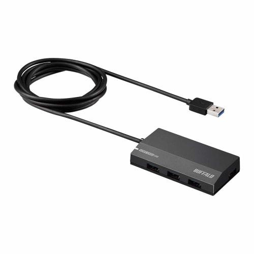 

BUFFALO USB3.0 Self-Powered 4-Port Hub Black Standard Model BSH4A125U3BK [Compatible with Nintendo Switch/Windows/Mac]