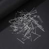 200pcs 9 Shaped Crafting Eye Head Pins For Jewelry Making High Strength Metal Components For Necklace Earrings