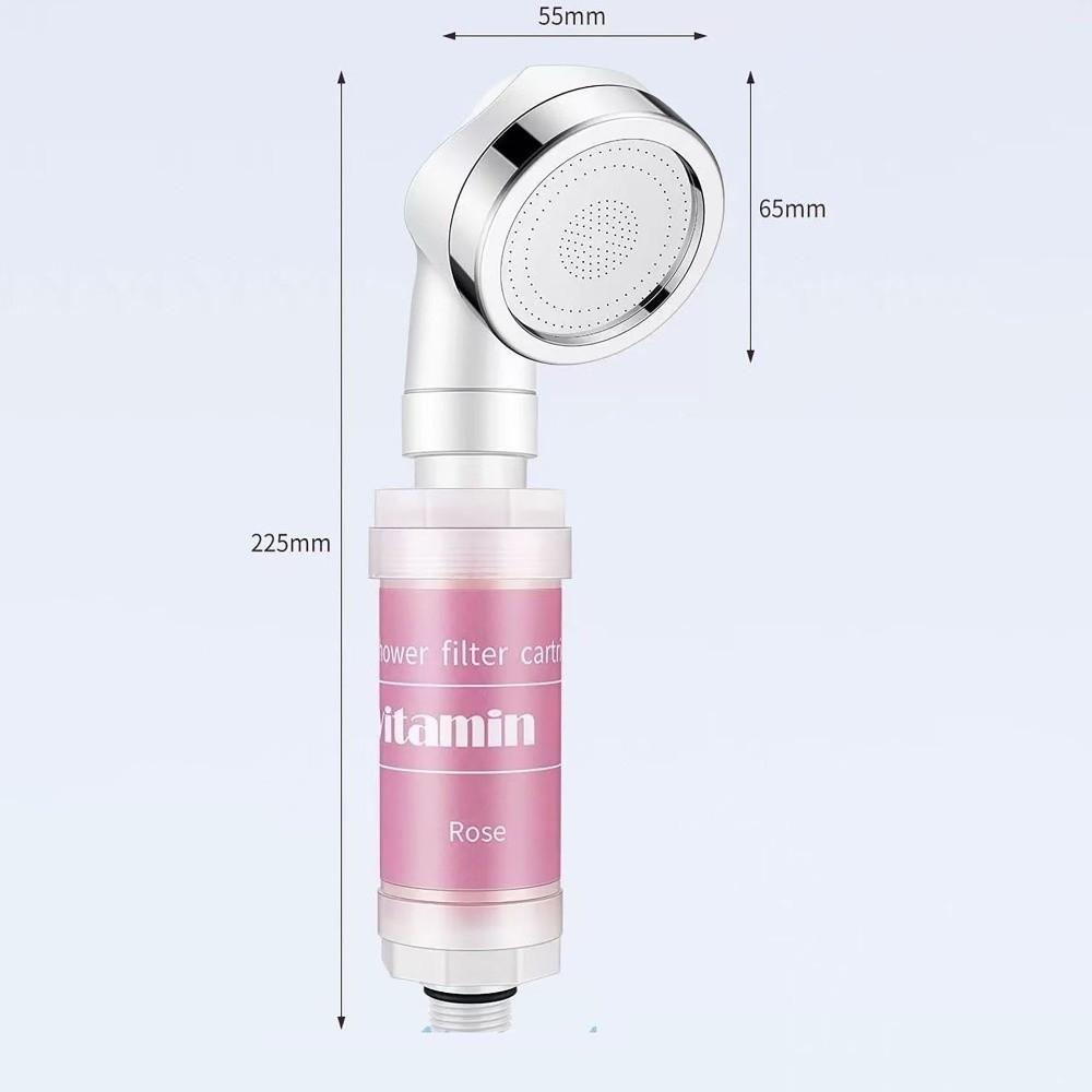 Lavender Shower Head Water Filter Dechlorination Anti-scaling Shower Scented Mixed with Vitamin C Filter Impurities