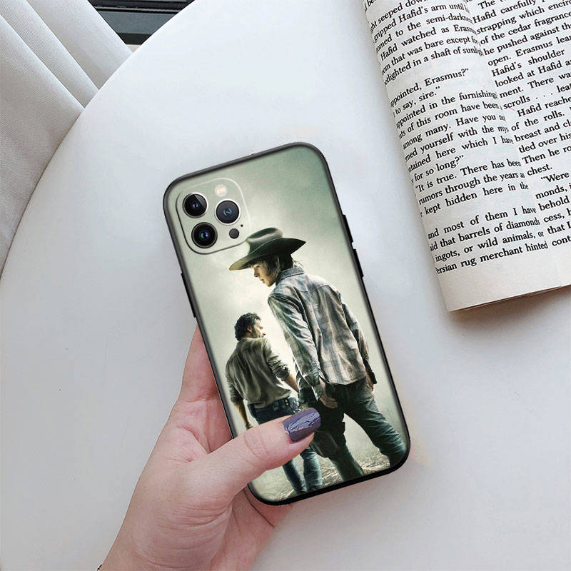 JO55 la serie the walking dead Custodia per Telefono per iPhone 7 8 11 12 13 14 15 16 16E XS Pro Max XR X SE Samsung S20 S21 S22 S23 S24 FE Ultra Plus Lite S21S A55