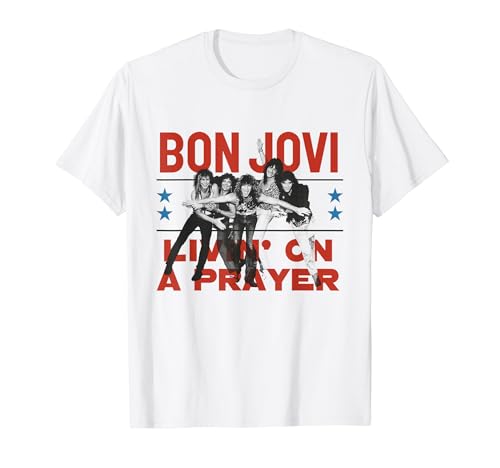 Bon Jovi Livin  On A Prayer Официальная футболка