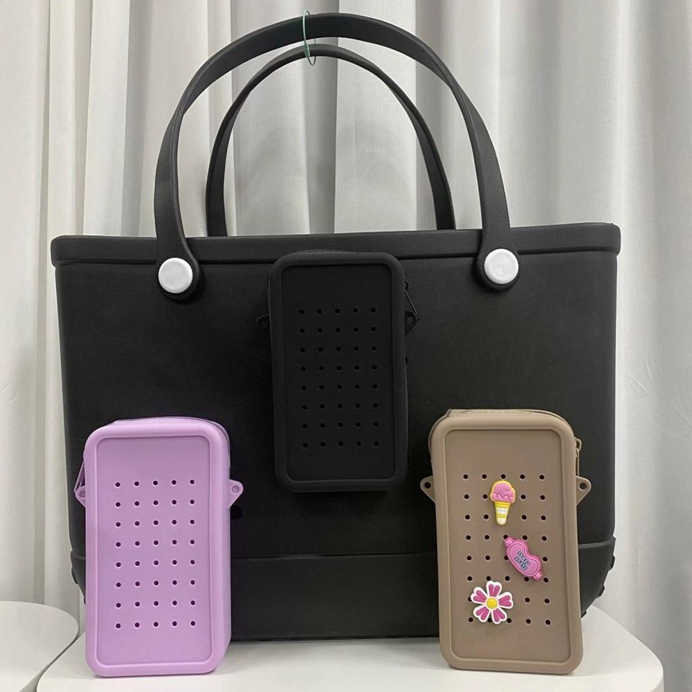 

Вместительный чехол для хранения, силиконовая косметичка, держатель для телефона, декоративная сумка Bogg