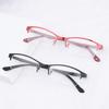 Classic Half Frame Myopia Glasses Unsex Metal Frame Business Myopia Glasses Prescription Glasses -1.0 -1.5 -2.0 -2.5 -3.0 -3.5