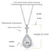 1.5ct D Color Moissanite Woman Pendant Sier Necklace for Women Chains Party Bridal Fine Jewelry 925sterling Silver Necklace