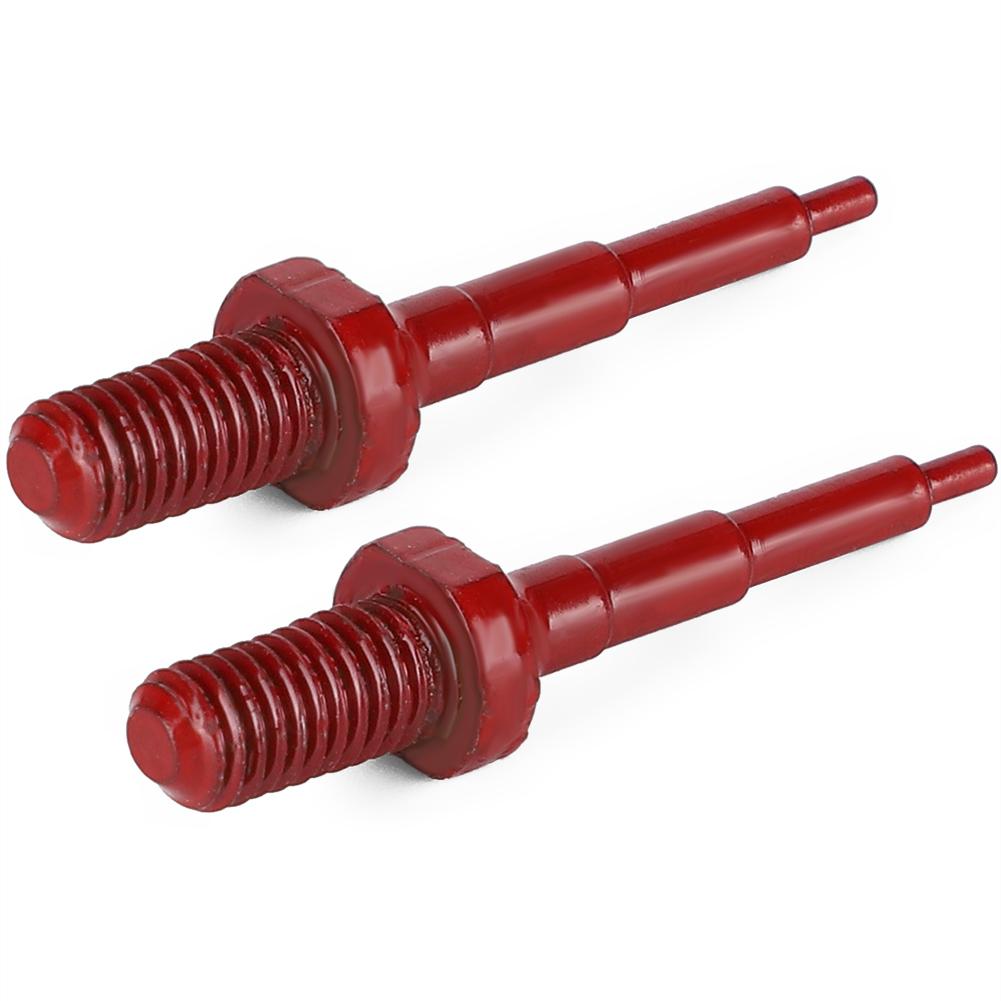 2Pcs Ear Tag Nail Tagger Needle Clamp Pin for Pig Cattle Sheep Marking ToolsRed Alloy Ear Tag Nail