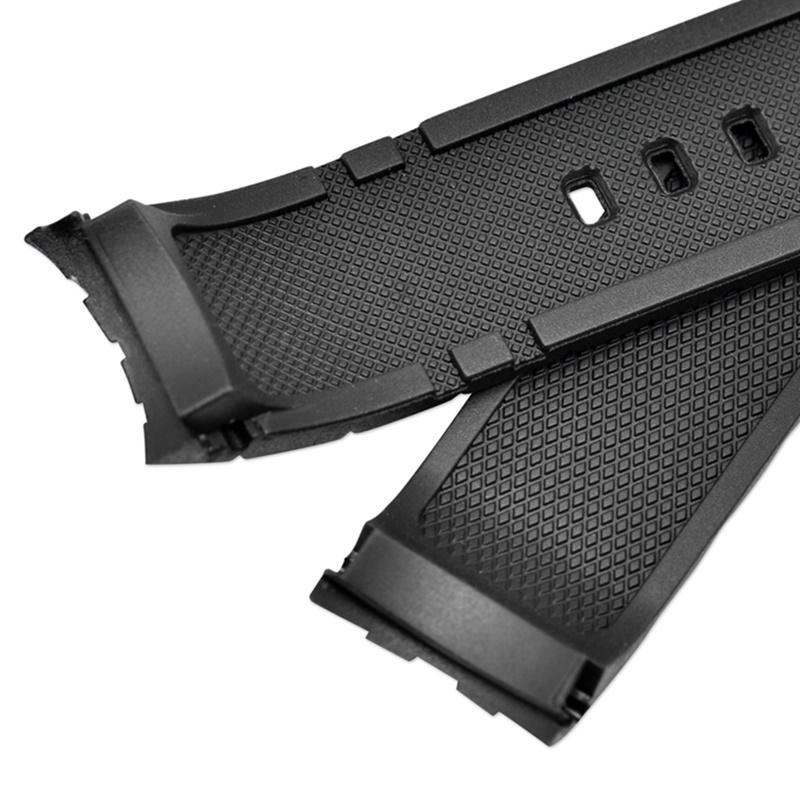 For Casio Edifice Series Strap EF-550/EF523 Rubber Watch Straps for Casio EF550 Diving Sport Watchband Wristband Bracelet