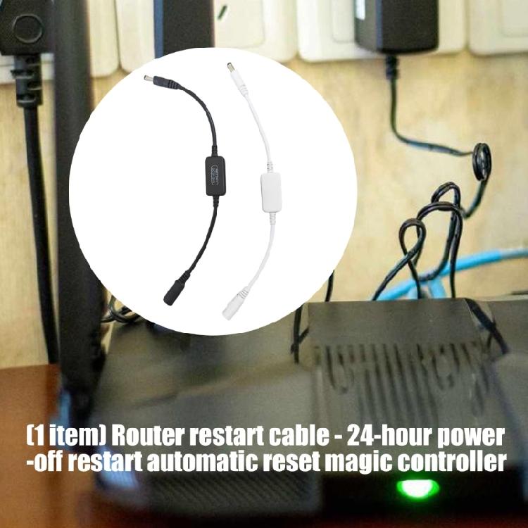 Routers Rebooter Cord Reset Cable for Automatic Rebooting Function Compatible for Multiple Brands Continuous Internet Access